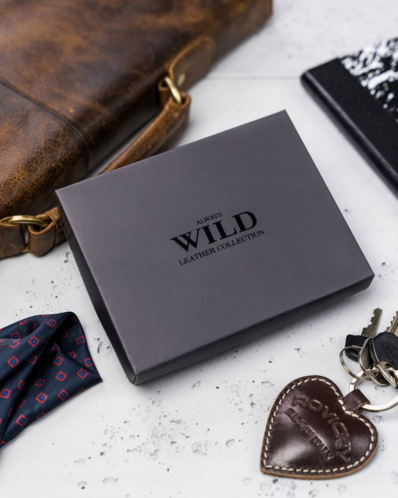 Кошелек мужской Always Wild N4L-P-CHM BROWN Кошелек мужской Always Wild N4L-P-CHM BROWN